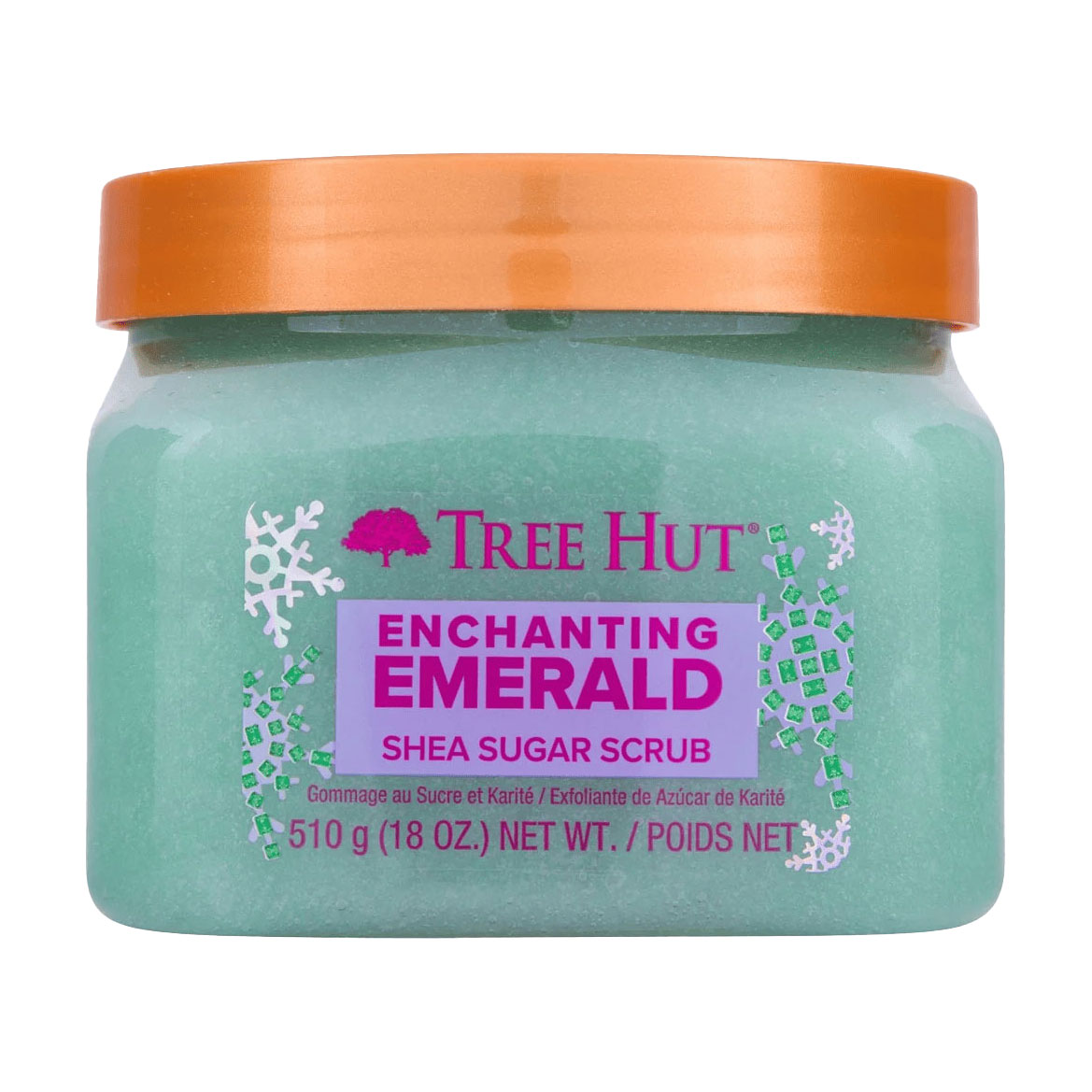 Скраб для тіла Tree Hut Enchanting Emerald Shea Sugar Scrub, 510 г